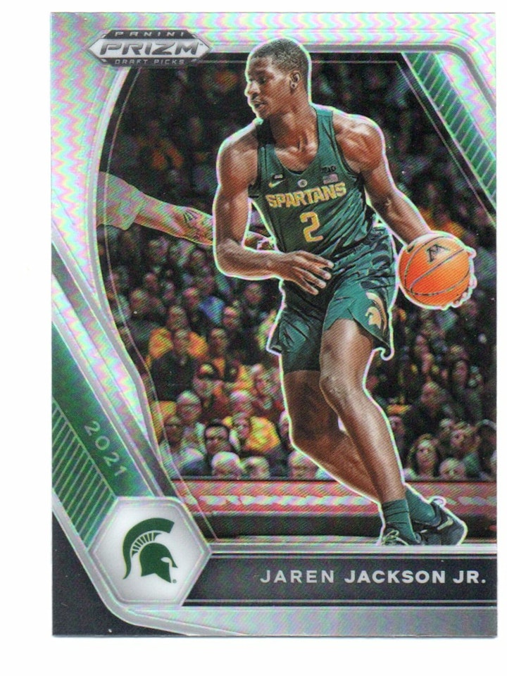2021-22 Panini Prizm Draft Picks Prizms Silver #31 Jaren Jackson Jr. (10-X337-NBAGRIZZLIES)
