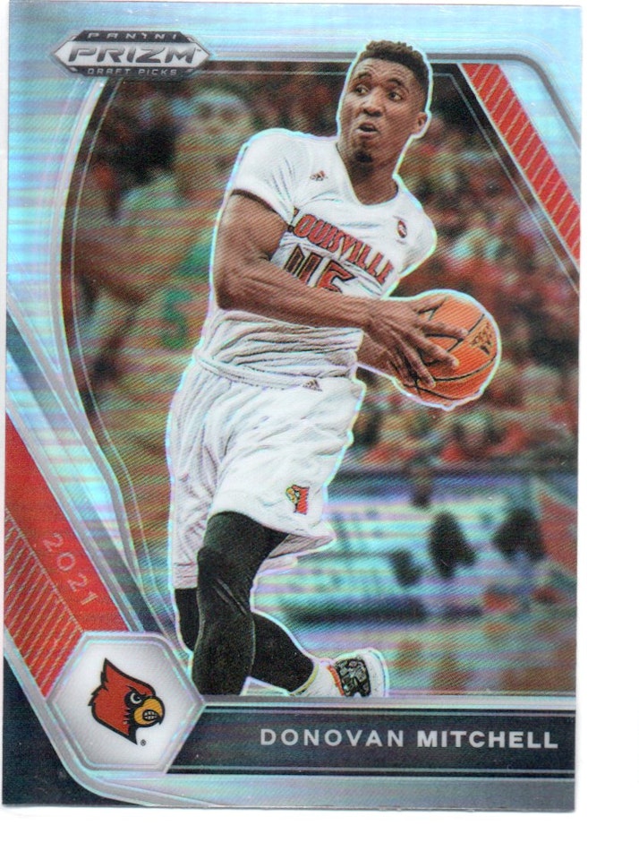 2021-22 Panini Prizm Draft Picks Prizms Silver #81 Donovan Mitchell (10-X337-NBACAVALIERS)
