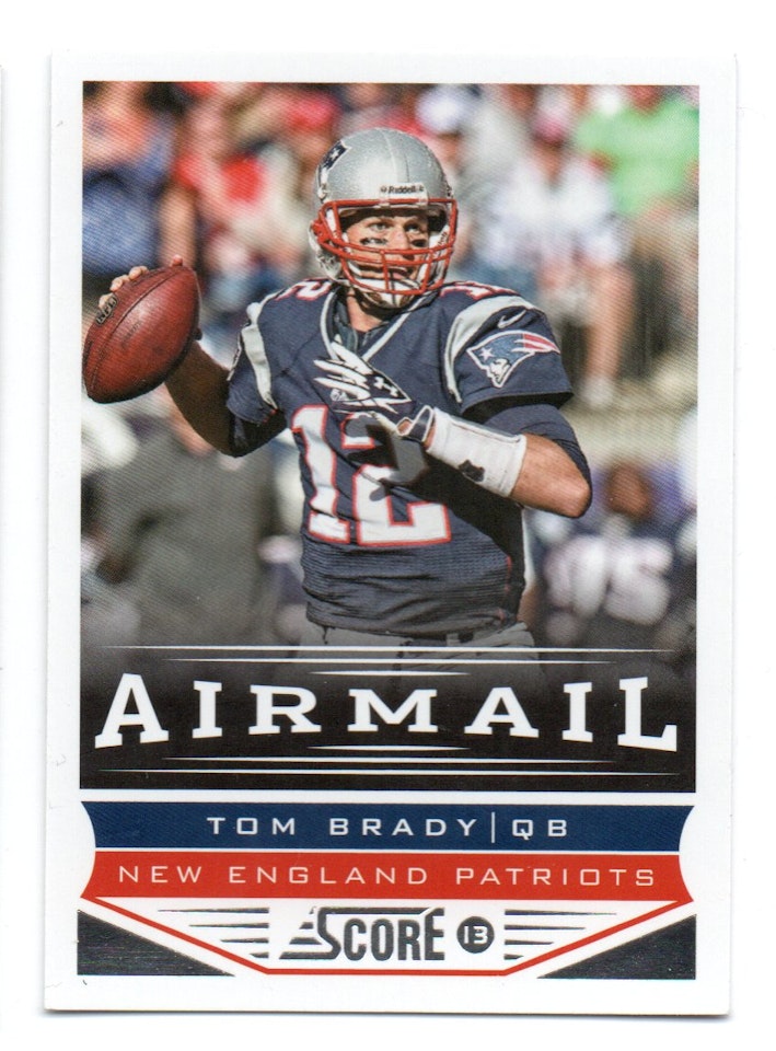2013 Score #239 Tom Brady AM (20-X105-NFLPATRIOTS)