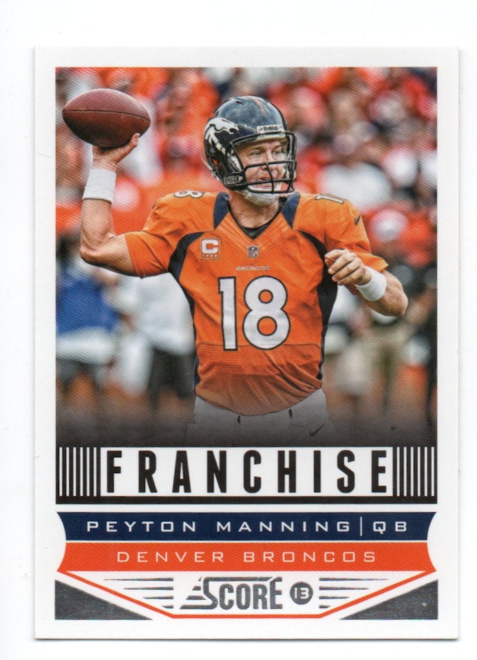 2013 Score #276 Peyton Manning F (10-X105-NFLBRONCOS)