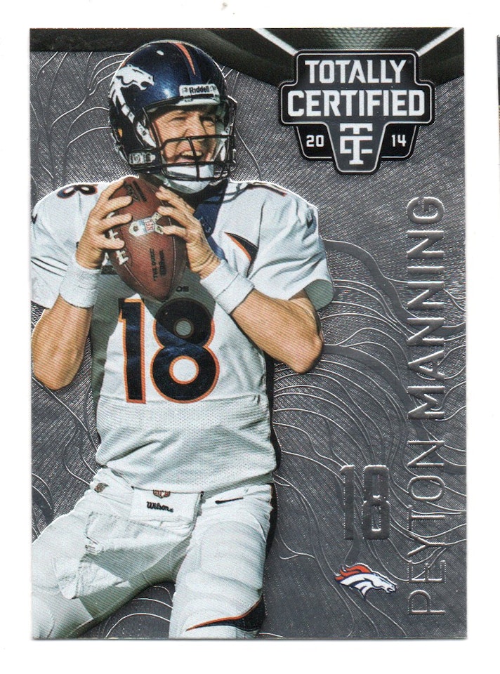 2014 Totally Certified #29 Peyton Manning (10-X126-NFLBRONCOS)