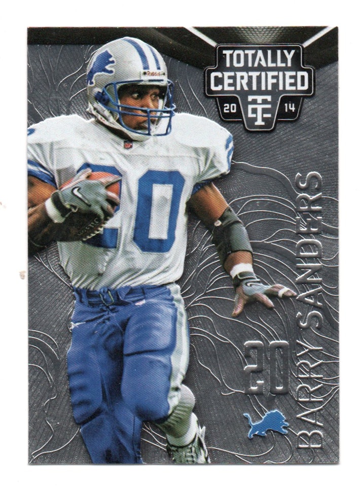 2014 Totally Certified #97 Barry Sanders (10-X126-NFLLIONS)