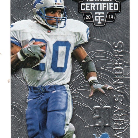 2014 Totally Certified #97 Barry Sanders (10-X126-NFLLIONS)
