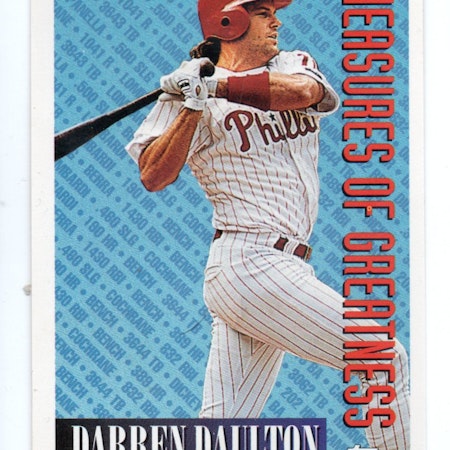 1994 Topps #608 Darren Daulton MOG (5-X107-MLBPHILLIES)
