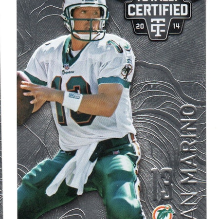 2014 Totally Certified #99 Dan Marino (10-X126-NFLDOLPHINS)