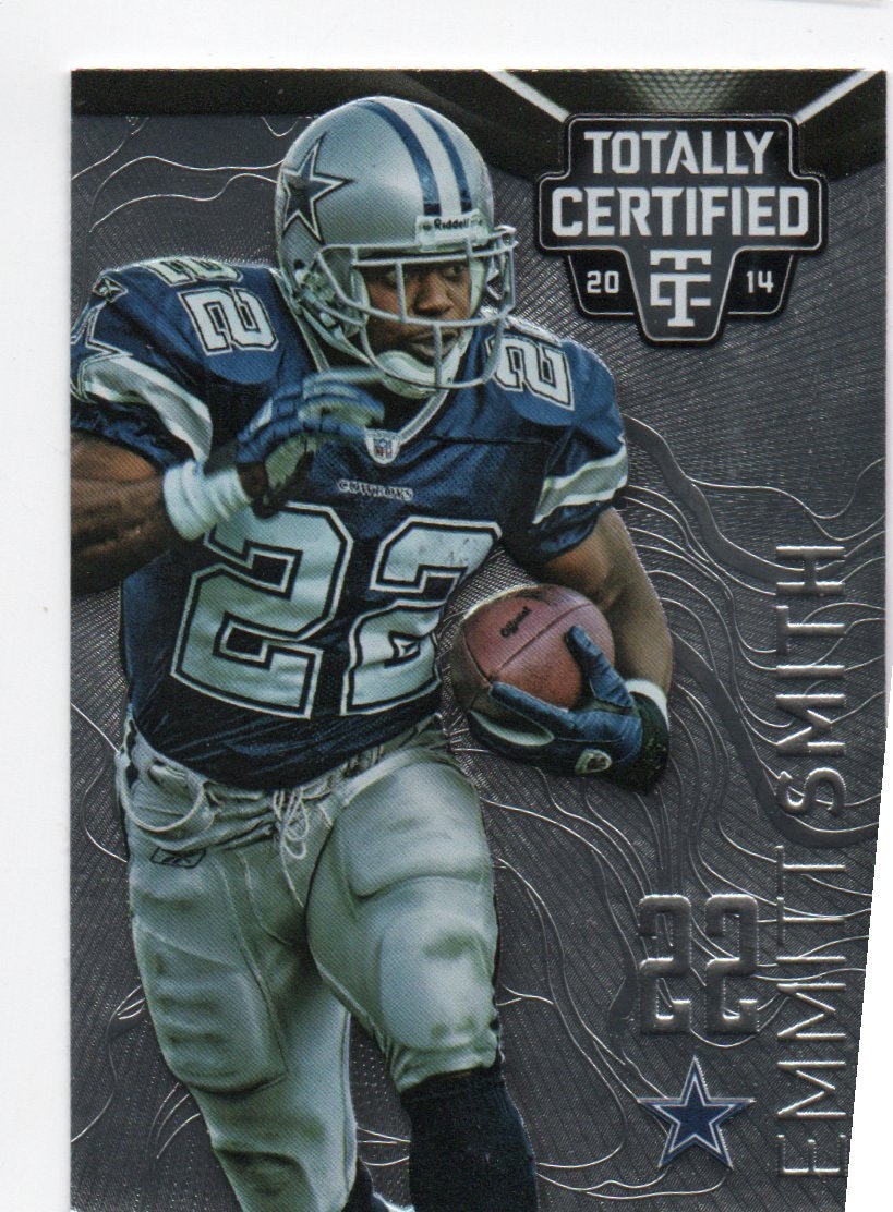 2014 Totally Certified #100 Emmitt Smith (10-X126-NFLCOWBOYS)