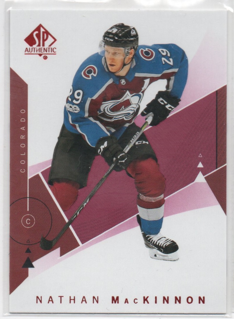 2018-19 SP Authentic Limited Red #85 Nathan MacKinnon (15-X119-AVALANCHE)