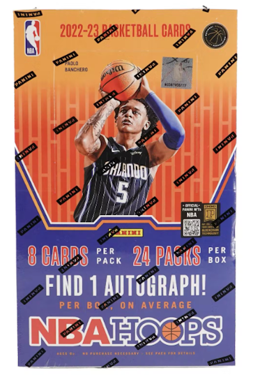 2022-23 Panini NBA Hoops Basketball (Hobby Box)
