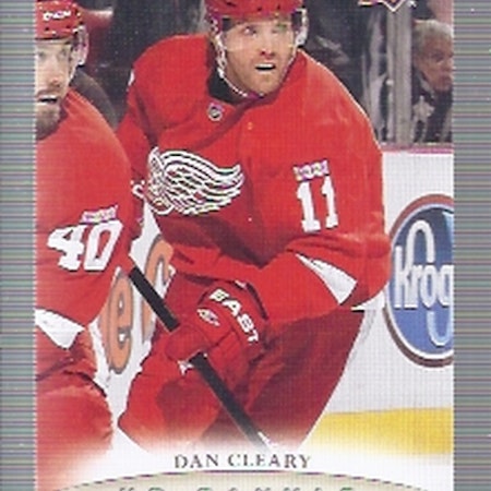 2011-12 Upper Deck Canvas #C146 Dan Cleary (10-X250-RED WINGS)