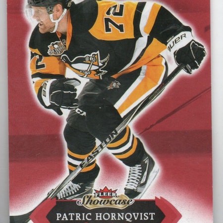 2016-17 Fleer Showcase Red Glow #77 Patric Hornqvist (10-X238-PENGUINS)