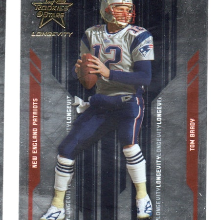 2005 Leaf Rookies and Stars Longevity #57 Tom Brady (40-X239-NFLPATRIOTS)