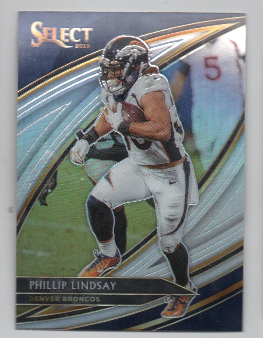 2019 Select Prizm Silver #276 Phillip Lindsay (20-X253-NFLBRONCOS)