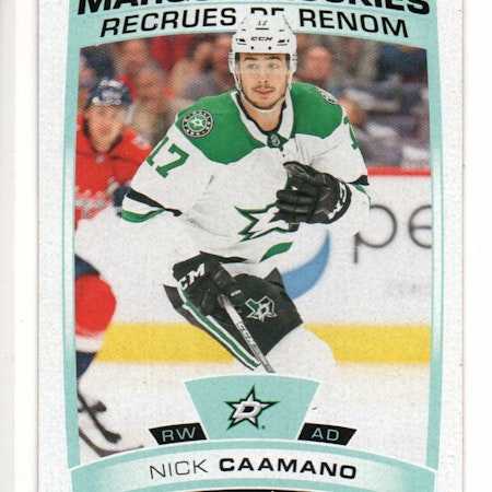 2019-20 O-Pee-Chee #639 Nick Caamano RC (10-X250-NHLSTARS)