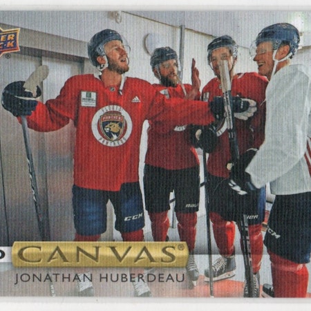 2019-20 Upper Deck Canvas #C18 Jonathan Huberdeau (10-X251-NHLPANTHERS)