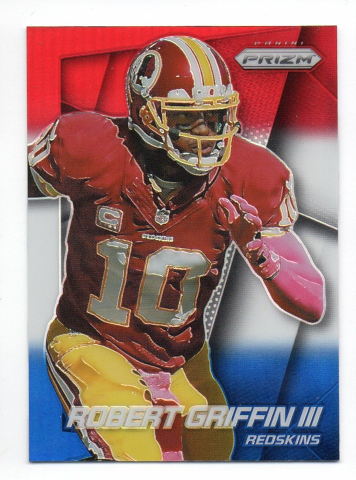 2014 Panini Prizm Prizms Red White and Blue #51 Robert Griffin III (25-X257-NFLREDSKINS)