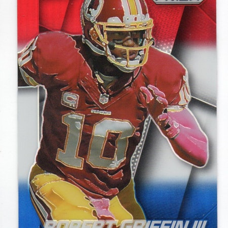 2014 Panini Prizm Prizms Red White and Blue #51 Robert Griffin III (25-X257-NFLREDSKINS)
