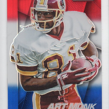 2014 Panini Prizm Prizms Red White and Blue #165 Art Monk (30-X257-NFLREDSKINS)