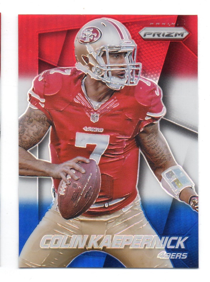 2014 Panini Prizm Prizms Red White and Blue #179 Colin Kaepernick (60-X264-NFL49ERS)