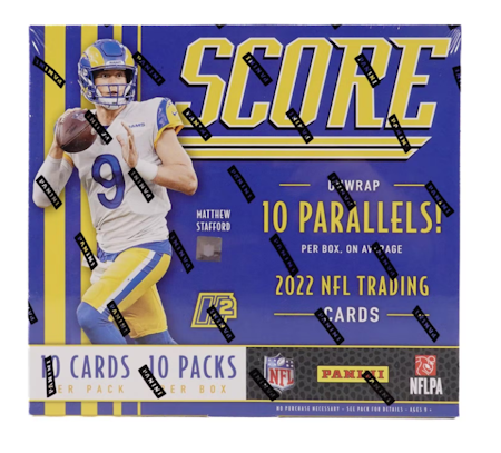 2022 Panini Score Football (H2 Box)