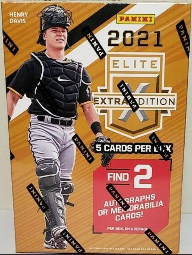 2021 Panini Elite Extra Edition Baseball (Blaster Box)