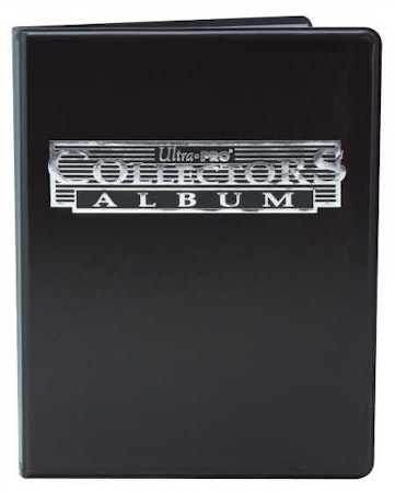 Ultra Pro 9-Pocket Portfolio Collector Black (Rymmer 180 kort)