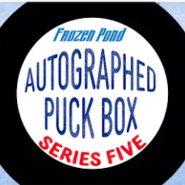 2022-23 Frozen Pond Autographed Puck Box (Series Five)