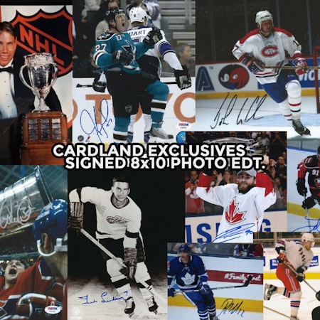 2022-23 Cardland Exclusives Signed 8x10 Photo Edt (1 autograf per paket)