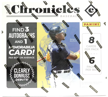2021 Panini Chronicles Baseball (Hobby Box)