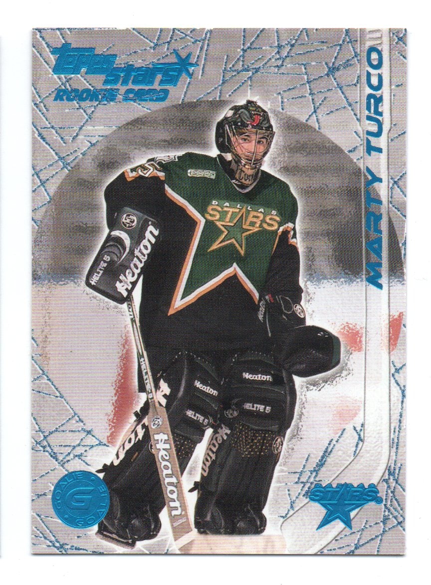 2000-01 Topps Stars Blue #112 Marty Turco (25-X343-NHLSTARS)