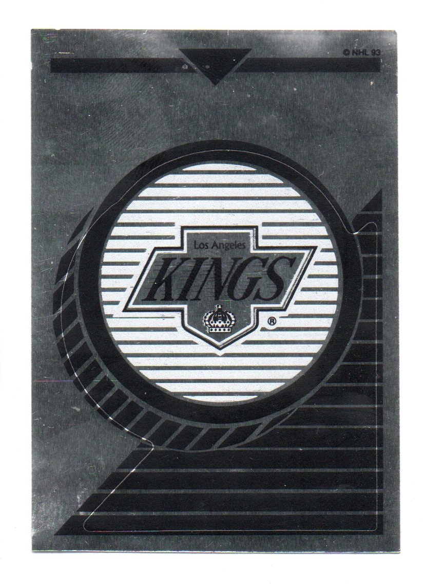 1993-94 Panini Stickers #200 Kings Logo (5-X347-NHLKINGS)