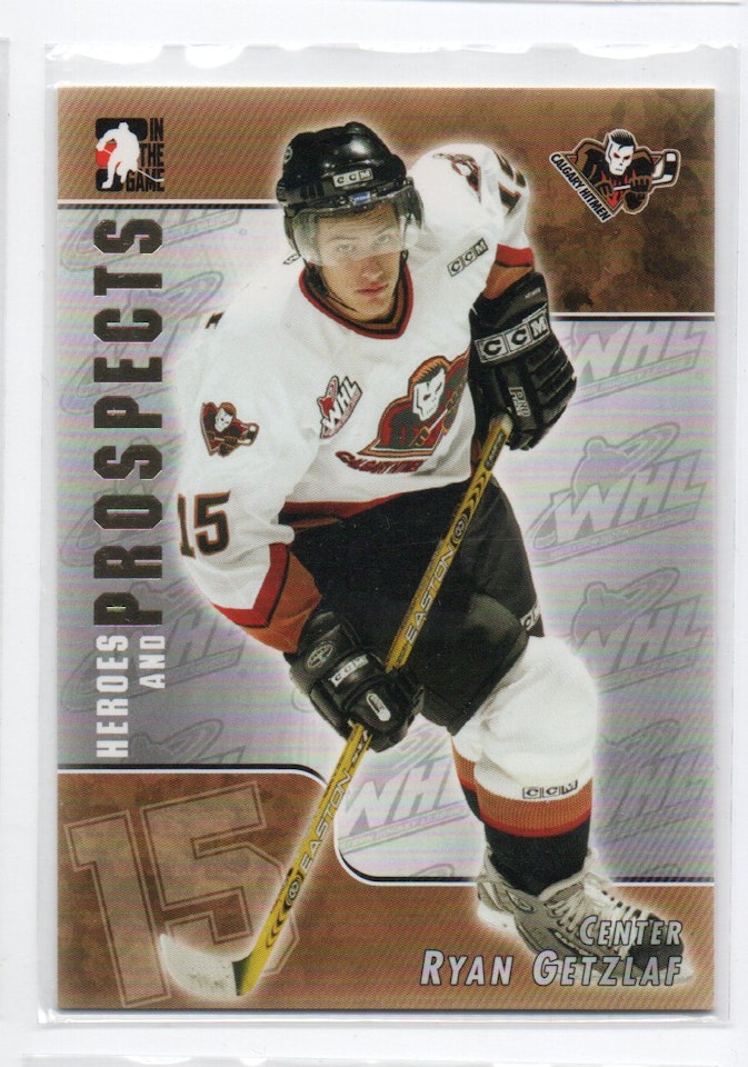 2004-05 ITG Heroes and Prospects #102 Ryan Getzlaf (5-X344-DUCKS)
