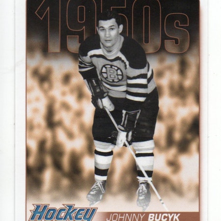 2011-12 Upper Deck Hockey Heroes #HH5 Johnny Bucyk (10-X348-BRUINS)