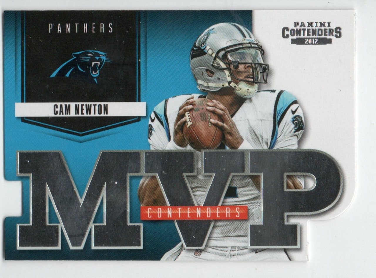 2012 Panini Contenders MVP Contenders #11 Cam Newton (20-X345-NFLPANTHERS) (2)