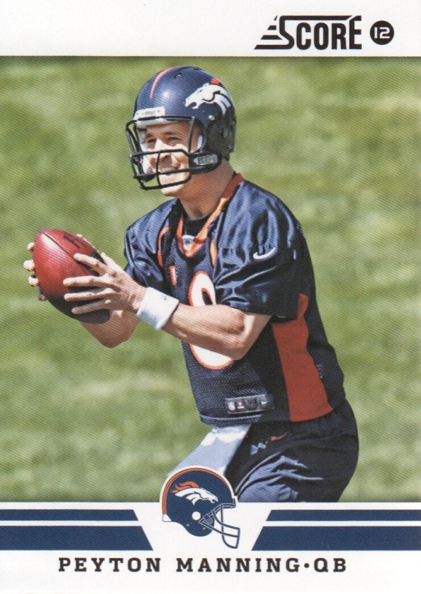 2012 Score #297 Peyton Manning (5-X344-NFLBRONCOS)