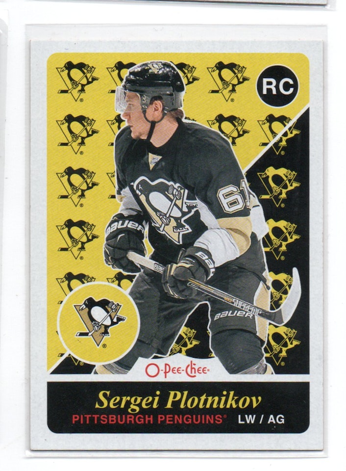 2015-16 O-Pee-Chee Update Retro #U23 Sergei Plotnikov (10-X344-PENGUINS)