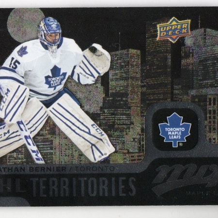 2015-16 Upper Deck MVP #223 Jonathan Bernier NT (10-X346-MAPLE LEAFS)