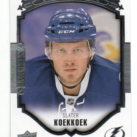 2015-16 Upper Deck UD Portraits #P91 Slater Koekkoek (10-X347-LIGHTNING)