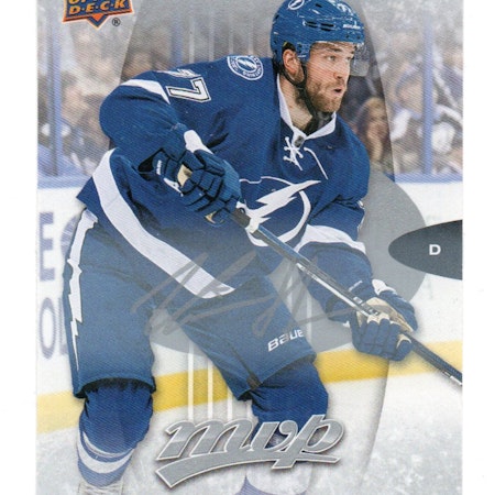 2016-17 Upper Deck MVP Silver Script #245 Victor Hedman (15-X345-LIGHTNING)