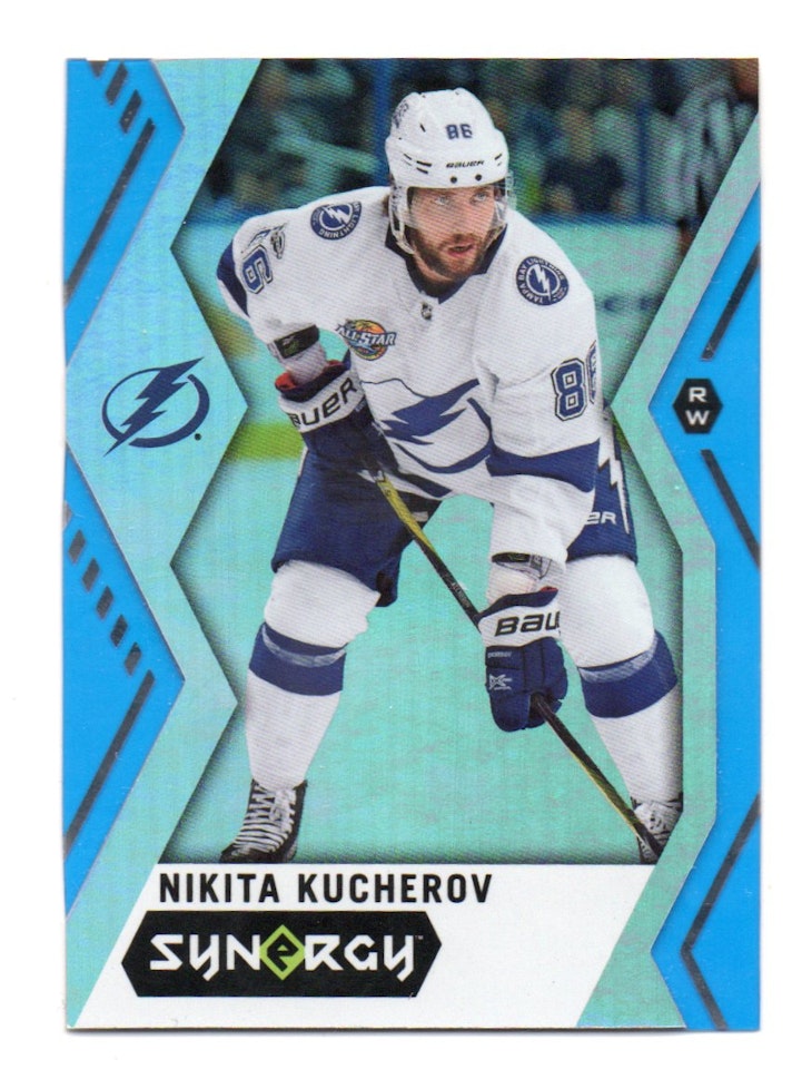 2017-18 Synergy Blue #23 Nikita Kucherov (25-X346-LIGHTNING)
