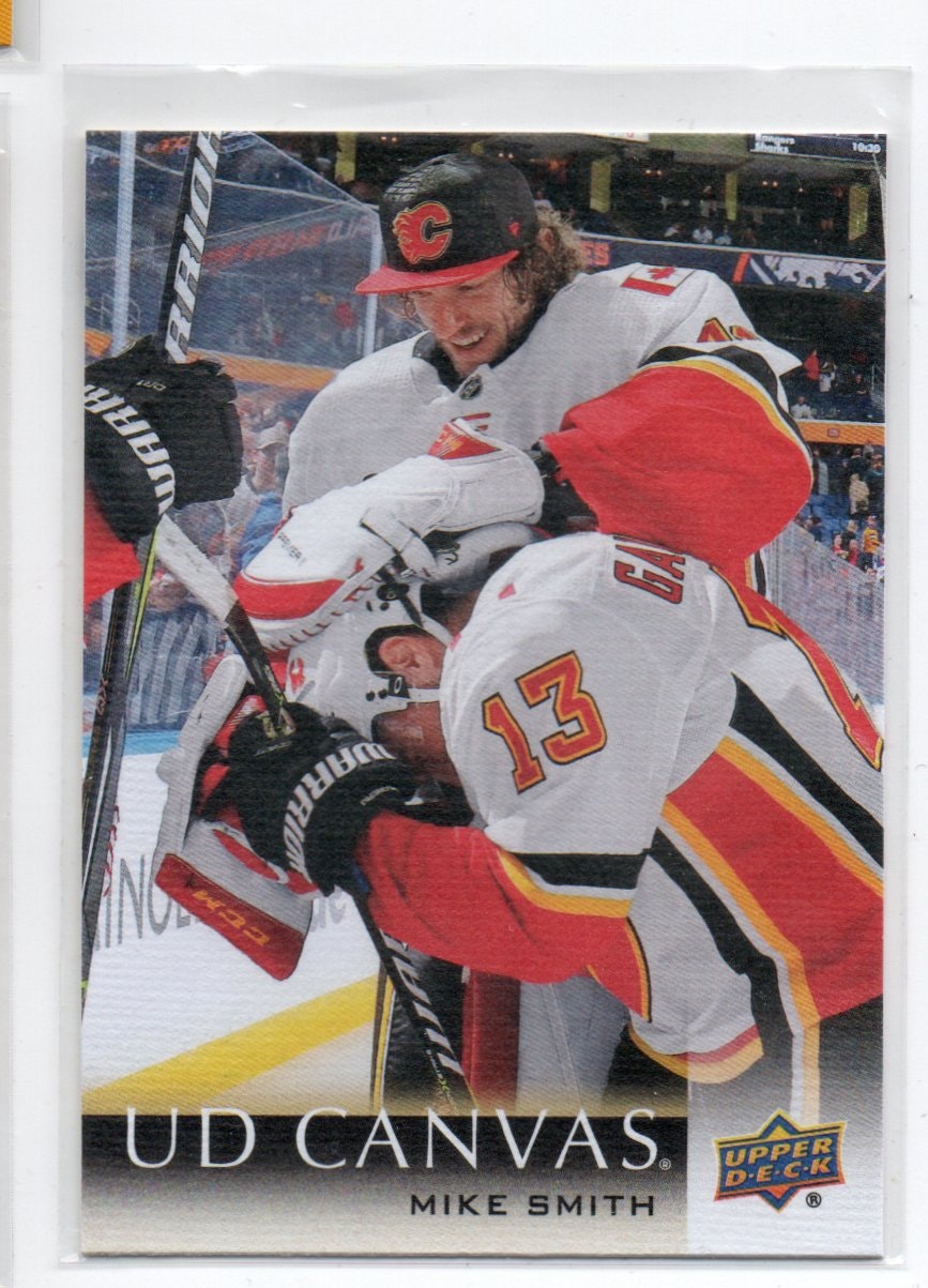 2018-19 Upper Deck Canvas #C131 Mike Smith (10-X347-FLAMES)