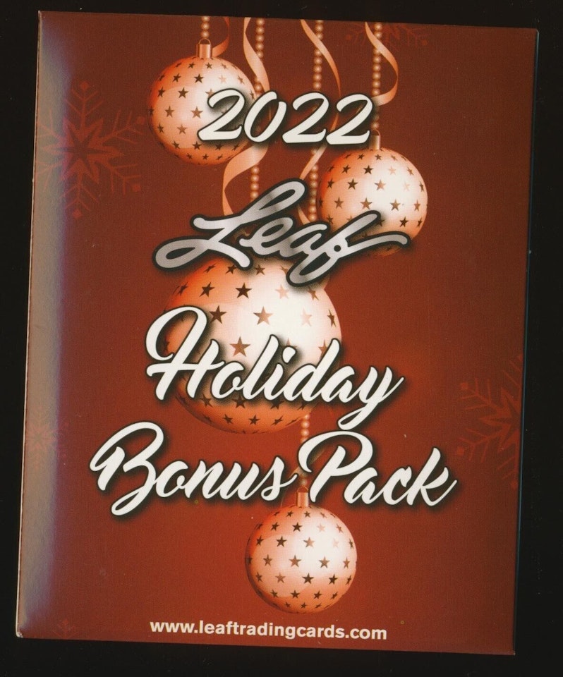 2022 Leaf Holiday Bonus (Hobby Pack)