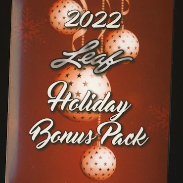2022 Leaf Holiday Bonus (Hobby Pack)