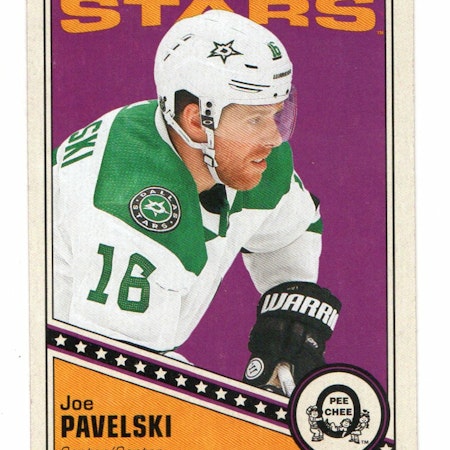 2019-20 O-Pee-Chee Retro #604 Joe Pavelski (10-X344-NHLSTARS)