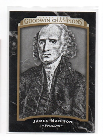 2017 Upper Deck Goodwin Champions #104 James Madison BW SP (10-X348-OTHERS)