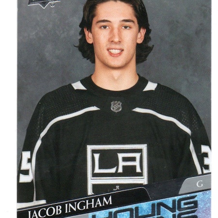 2020-21 Upper Deck #706 Jacob Ingham YG RC (25-X344-NHLKINGS)
