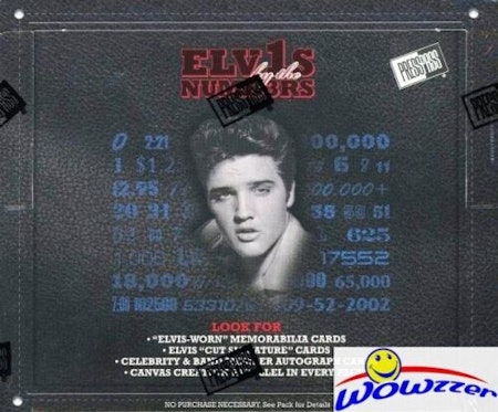 2008 Press Pass Elvis Presley By the Numbers (Hobby Box)