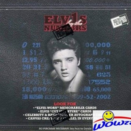 2008 Press Pass Elvis Presley By the Numbers (Hobby Box)