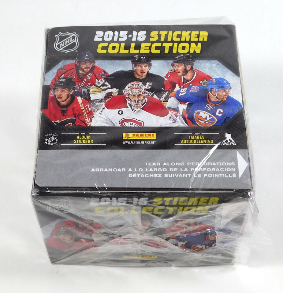 2015-16 Panini Stickers Hockey (Hel Box med 50 paket)