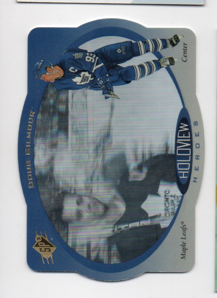 1996-97 SPx Holoview Heroes #HH9 Doug Gilmour (12-X352-MAPLE LEAFS)
