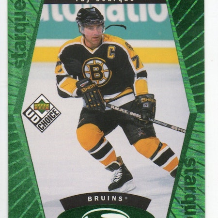 1998-99 UD Choice StarQuest Green #SQ21 Ray Bourque (15-X351-BRUINS)